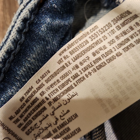 ❤️ ABERCROMBIE & FITCH JEANS ULTRA HIGH RISE FLARE JEANS, 4 (27) - Picture 8 of 9